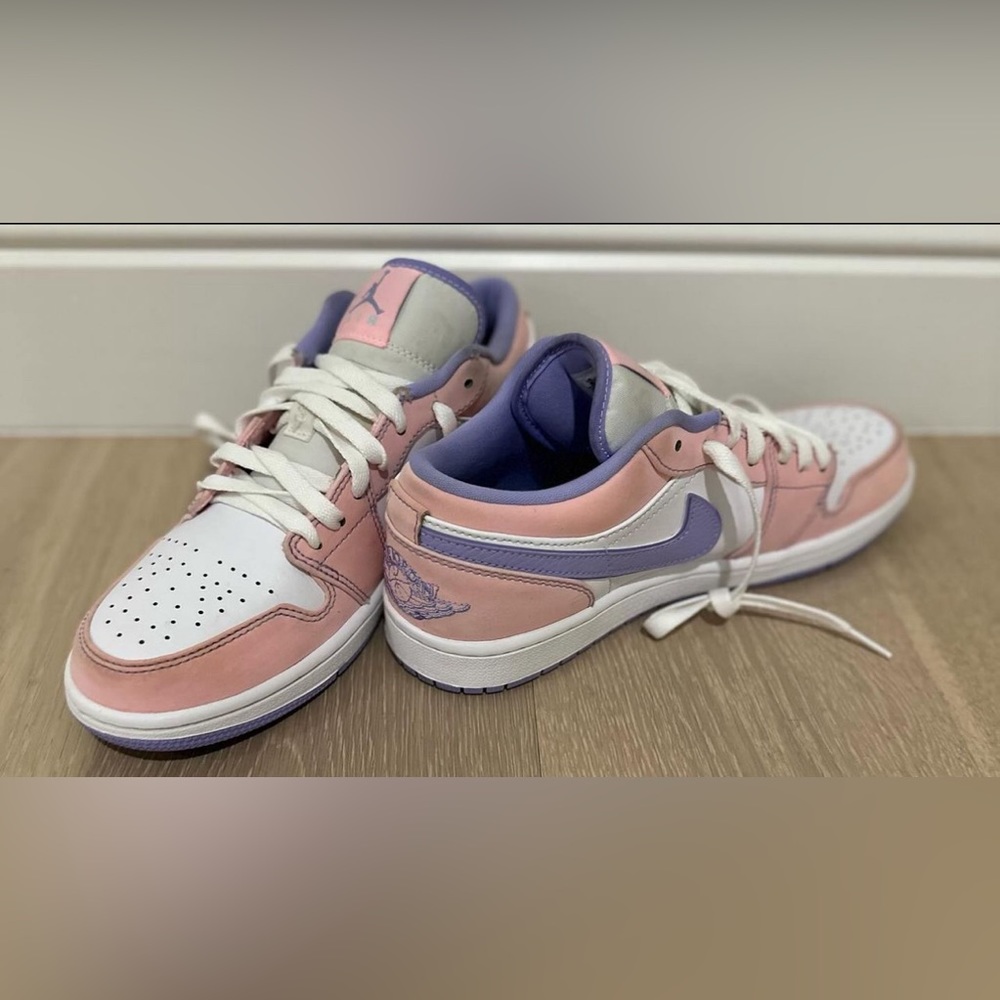 Low top Nike Jordan’s only worn twice!